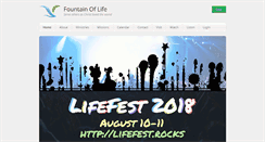 Desktop Screenshot of fountain-of-life.org